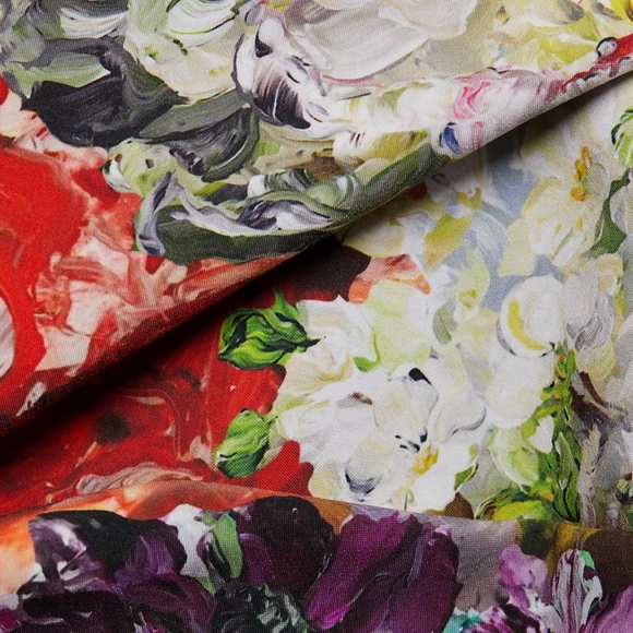 Chiara Boni La Petite Robe Gosia Floral One-Shoulder Gown - Picture 4 of 5